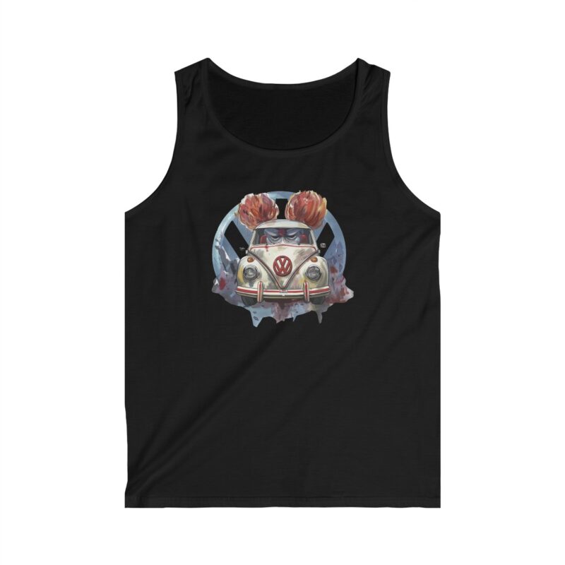 Clown Vw Bug Men's Soft-style Tank Top