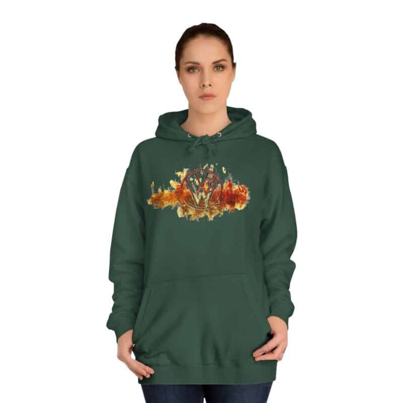 Scorched Vw Logo Hoodie