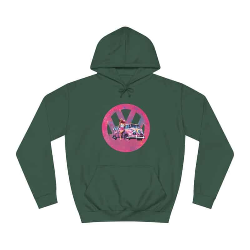 Barbiecore Van Girl Hoodie