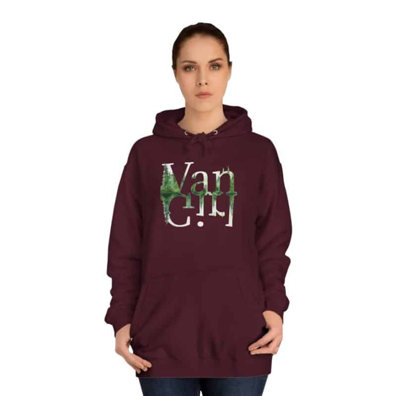 Outdoor Van Girl Standard Hoodie