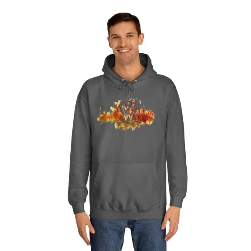 Scorched Vw Logo Hoodie