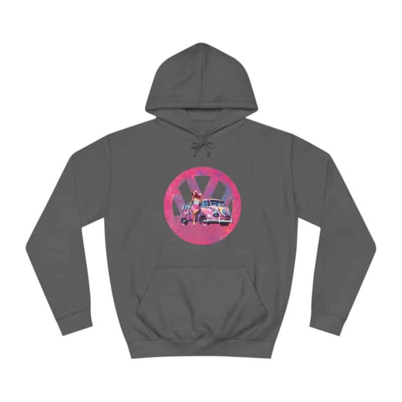 Barbiecore Van Girl Hoodie