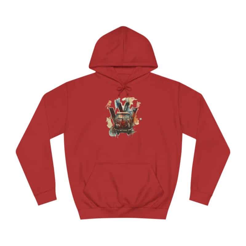 Rusty Vw Camper Hoodie