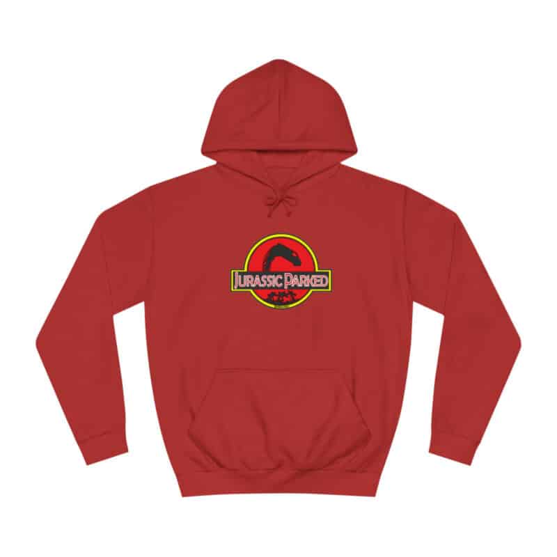 Jurassic Parked Funny Vw Transporter Hoodie