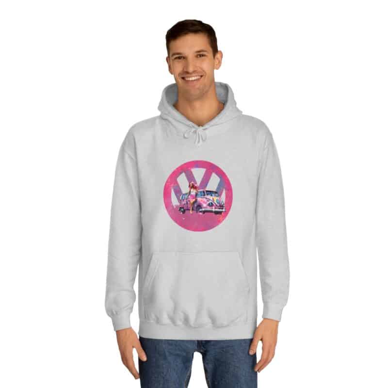 Barbiecore Van Girl Hoodie