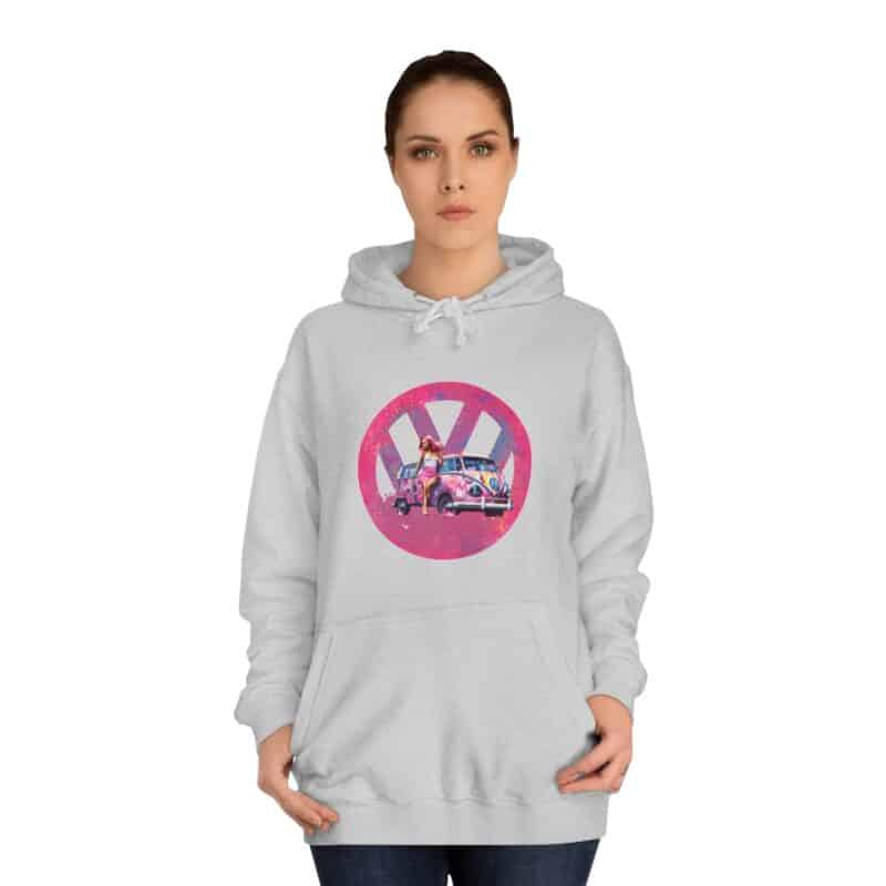 Barbiecore Van Girl Hoodie