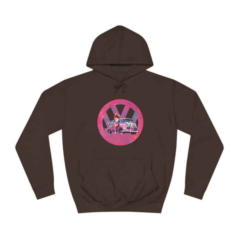 Barbiecore Van Girl Hoodie