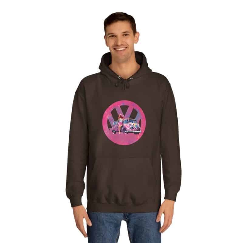 Barbiecore Van Girl Hoodie