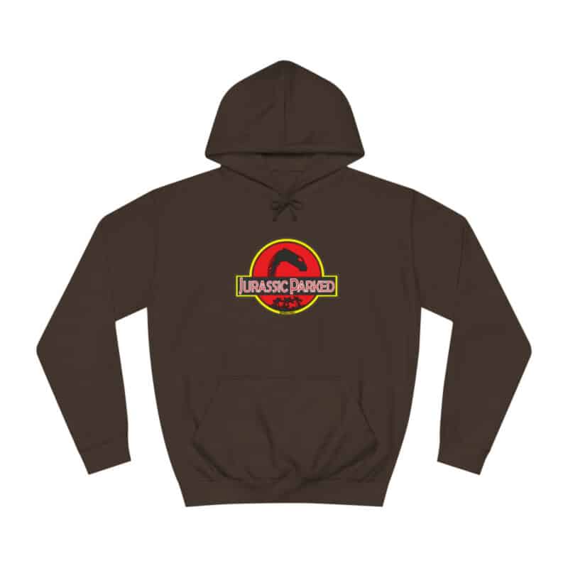 Jurassic Parked Funny Vw Transporter Hoodie