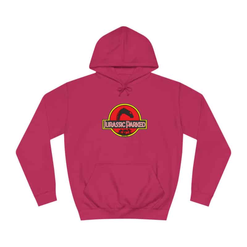 Jurassic Parked Funny Vw Transporter Hoodie