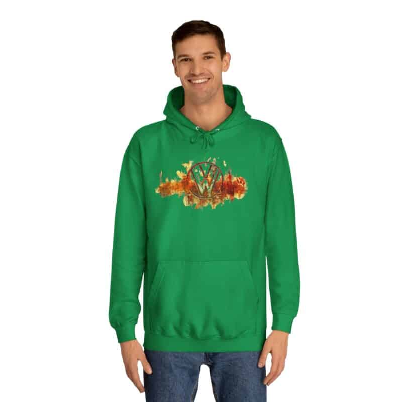 Scorched Vw Logo Hoodie