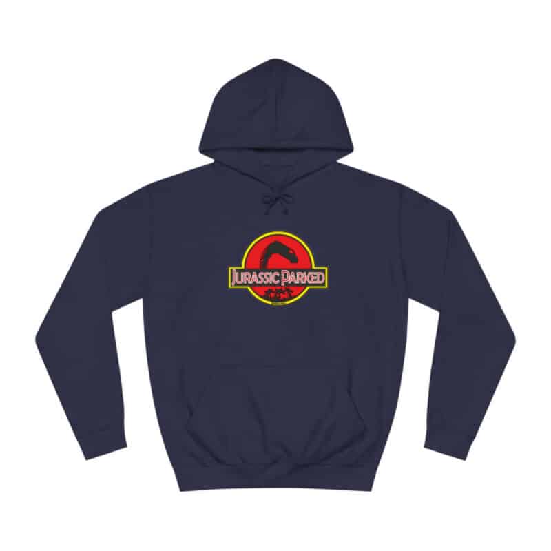 Jurassic Parked Funny Vw Transporter Hoodie