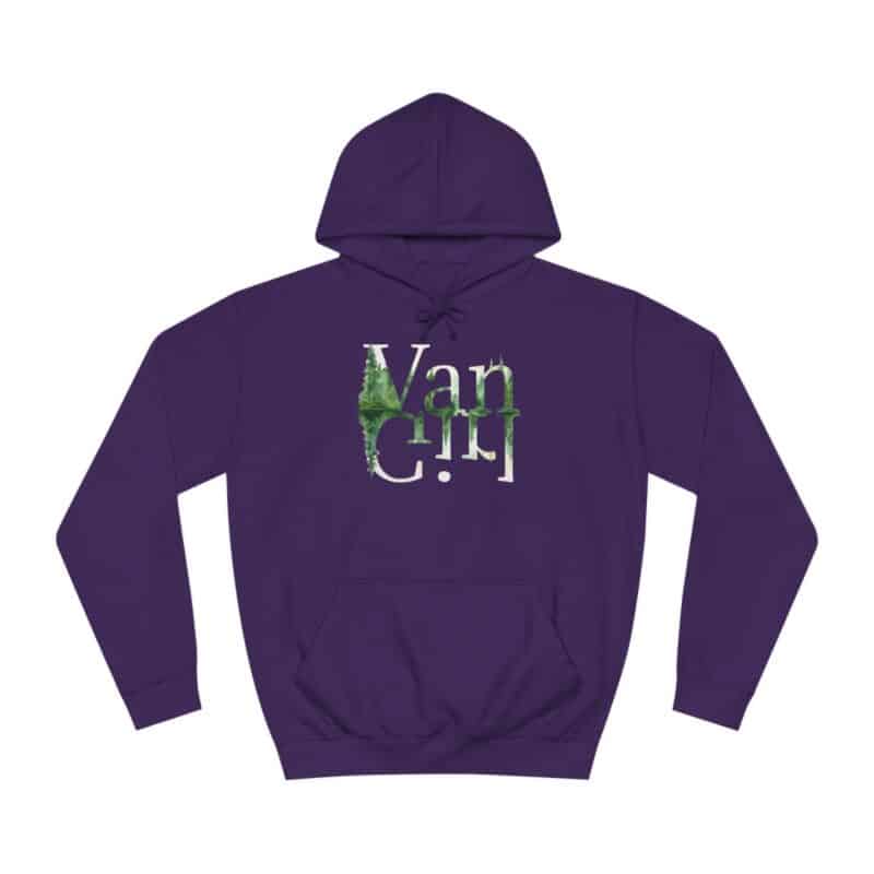 Outdoor Van Girl Standard Hoodie