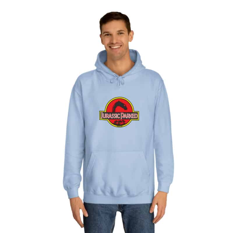 Jurassic Parked Funny Vw Transporter Hoodie