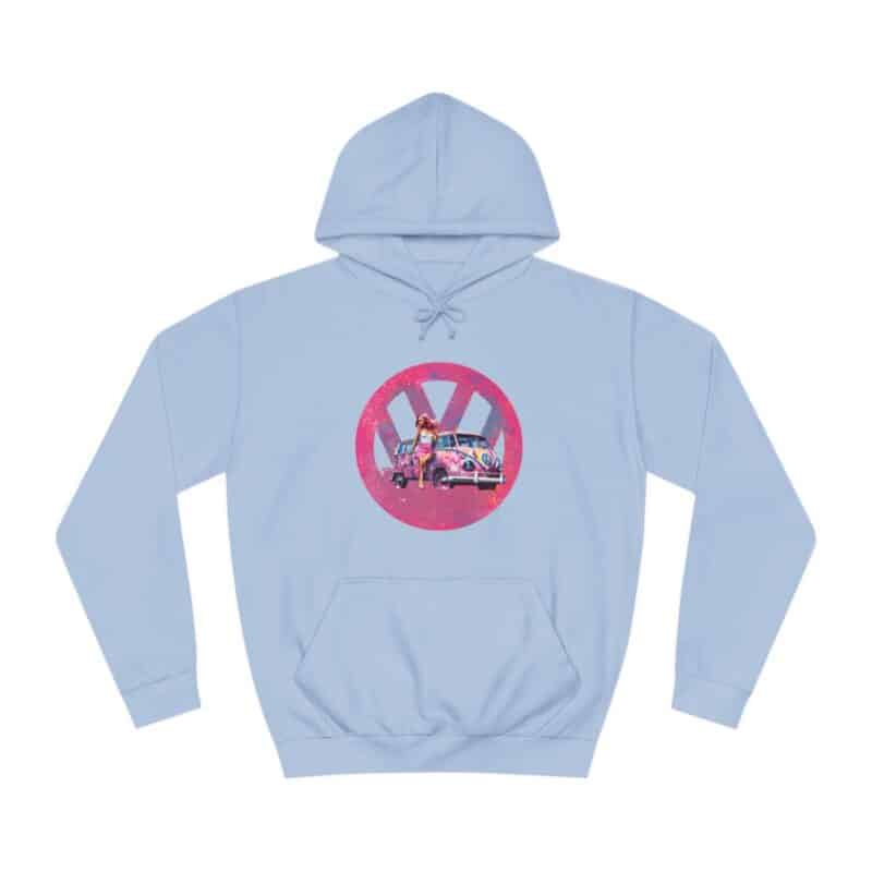 Barbiecore Van Girl Hoodie