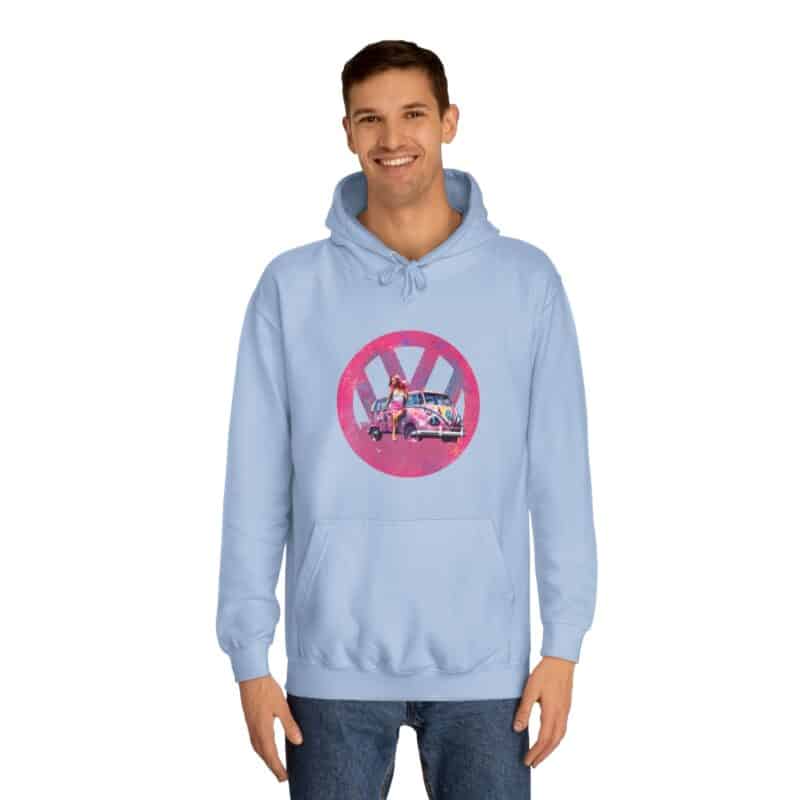 Barbiecore Van Girl Hoodie