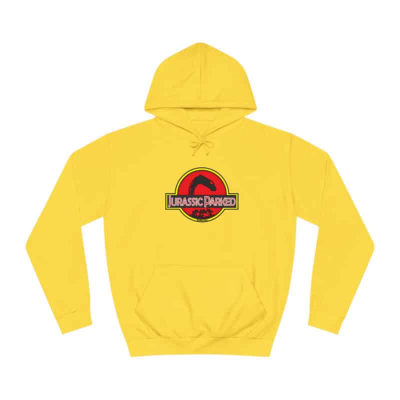 Jurassic Parked Funny Vw Transporter Hoodie