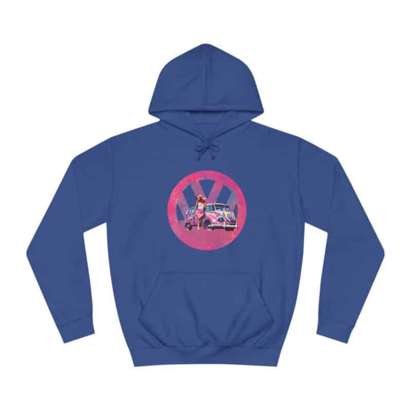 Barbiecore Van Girl Hoodie