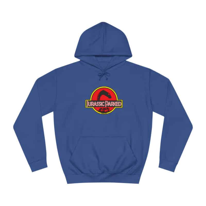 Jurassic Parked Funny Vw Transporter Hoodie