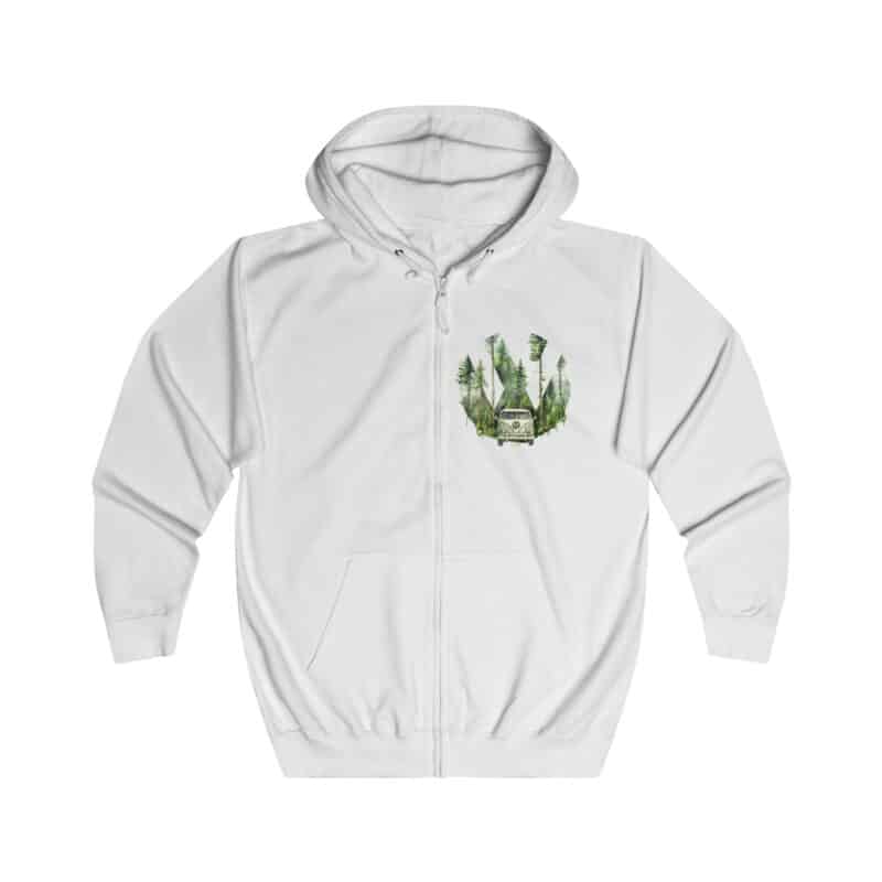 Vw Jungle Dubber Zip Hoodie