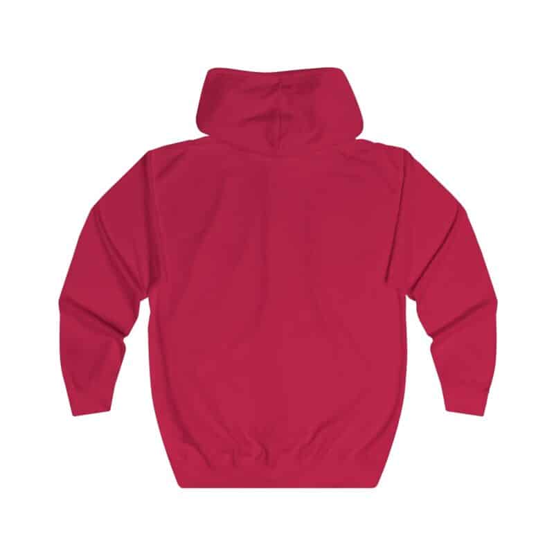 Barbiecore Van Girl Zip Hoodie