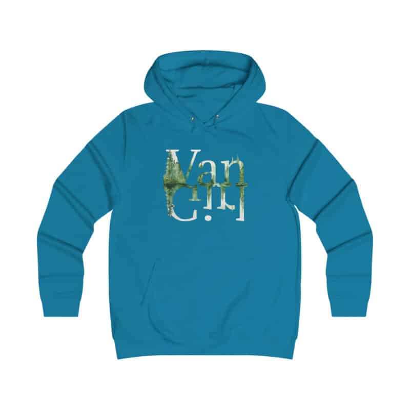 Outdoor Van Girl Girlie College Hoodie