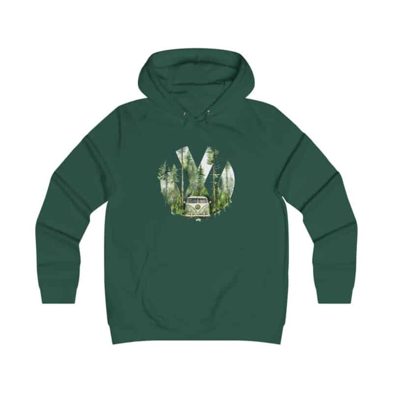 Vw Jungle Dubber Girlie College Hoodie