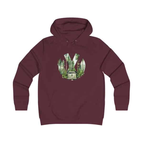 Vw Jungle Dubber Girlie College Hoodie