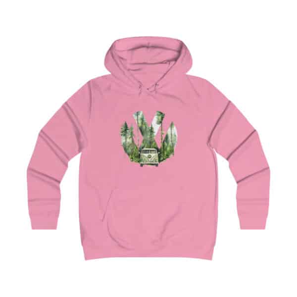 Vw Jungle Dubber Girlie College Hoodie