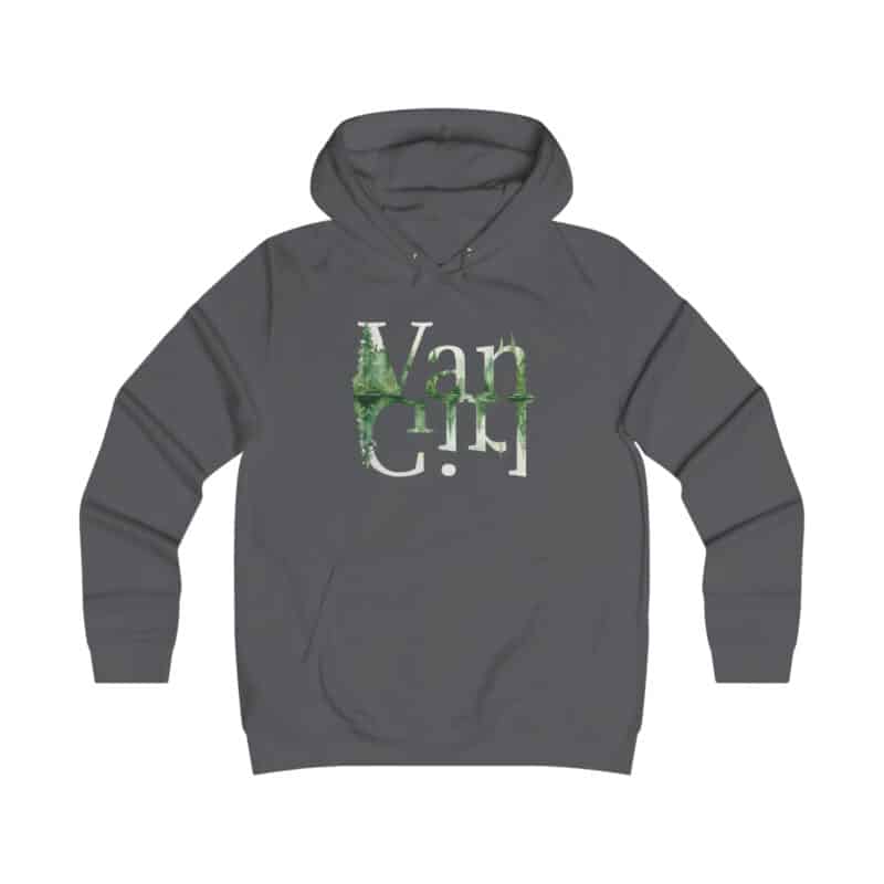 Outdoor Van Girl Girlie College Hoodie