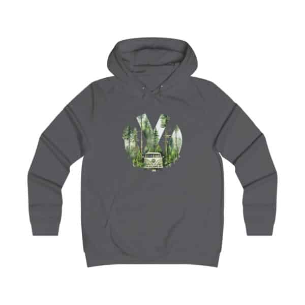 Vw Jungle Dubber Girlie College Hoodie