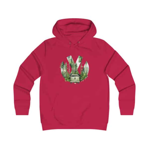 Vw Jungle Dubber Girlie College Hoodie