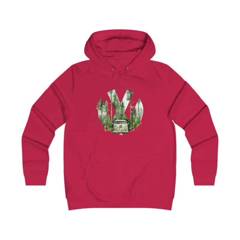 Vw Jungle Dubber Girlie College Hoodie