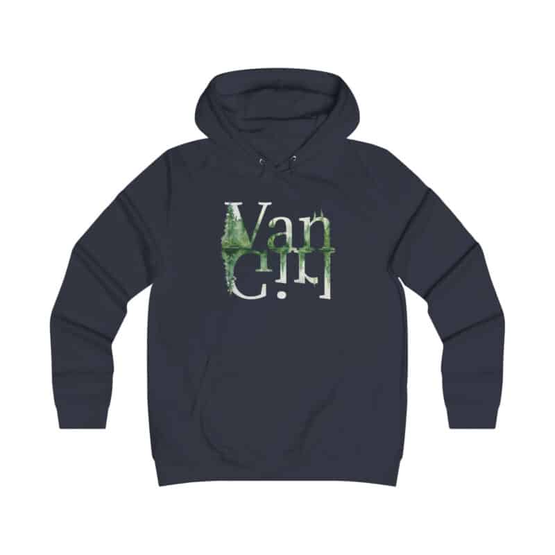 Outdoor Van Girl Girlie College Hoodie