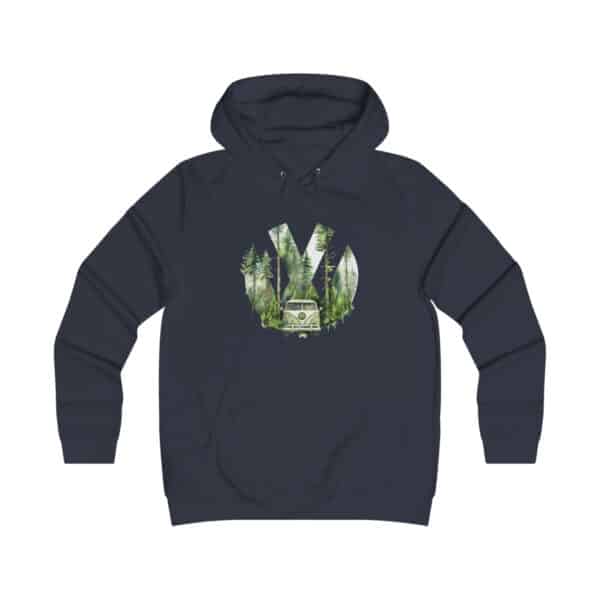 Vw Jungle Dubber Girlie College Hoodie