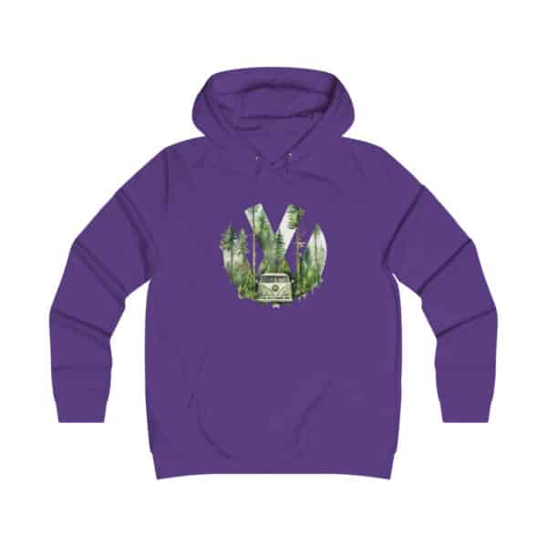 Vw Jungle Dubber Girlie College Hoodie