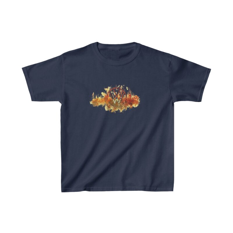 Scorched Vw Logo Kids Heavy Cotton Tee