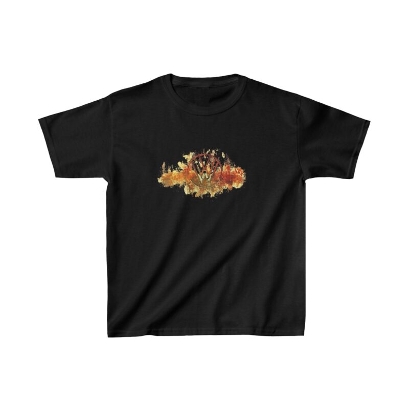 Scorched Vw Logo Kids Heavy Cotton Tee