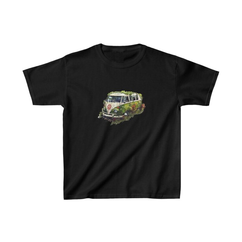 Rescued Vw Camper Kids Heavy Cotton Tee