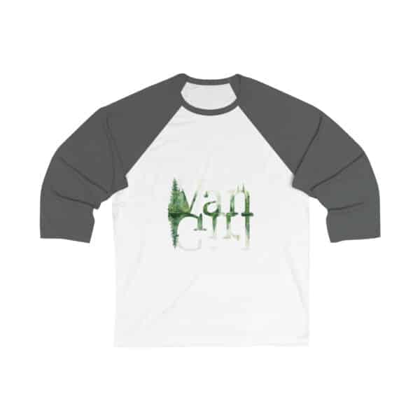 Outdoor Van Girl 34 Sleeve Baseball Tee