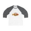 Scorched Vw Logo 34 Sleeve Baseball Tee