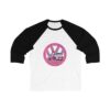 Barbiecore Van Girl 34 Sleeve Baseball Tee