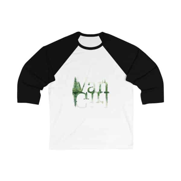 Outdoor Van Girl 34 Sleeve Baseball Tee