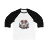 Clown Vw Bug 34 Sleeve Baseball Tee