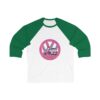 Barbiecore Van Girl 34 Sleeve Baseball Tee