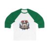 Clown Vw Bug 34 Sleeve Baseball Tee