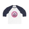 Barbiecore Van Girl 34 Sleeve Baseball Tee