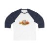 Scorched Vw Logo 34 Sleeve Baseball Tee