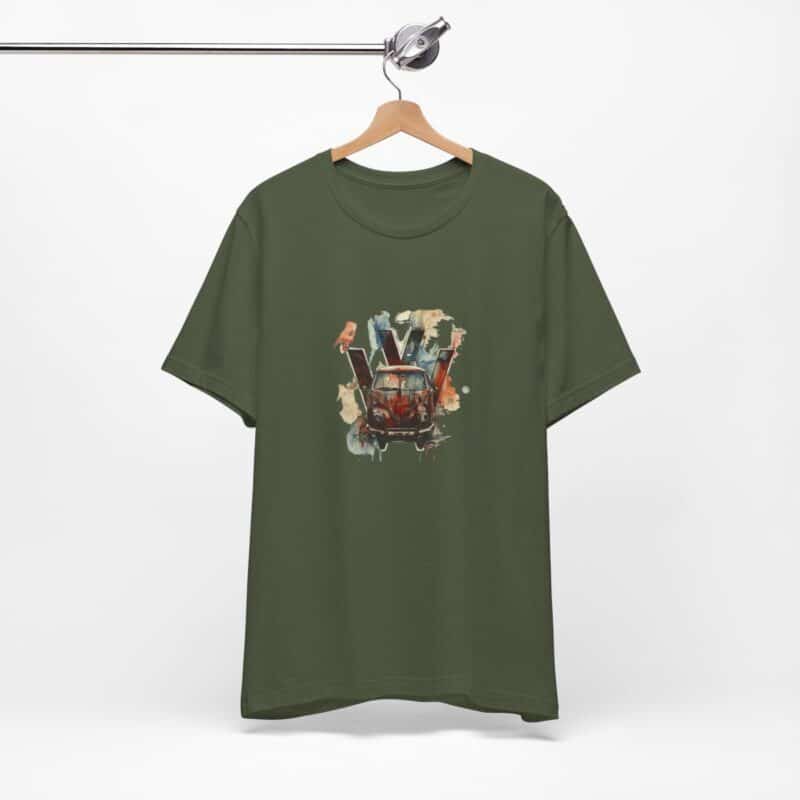 Rusty Vw Camper Soft T-shirt