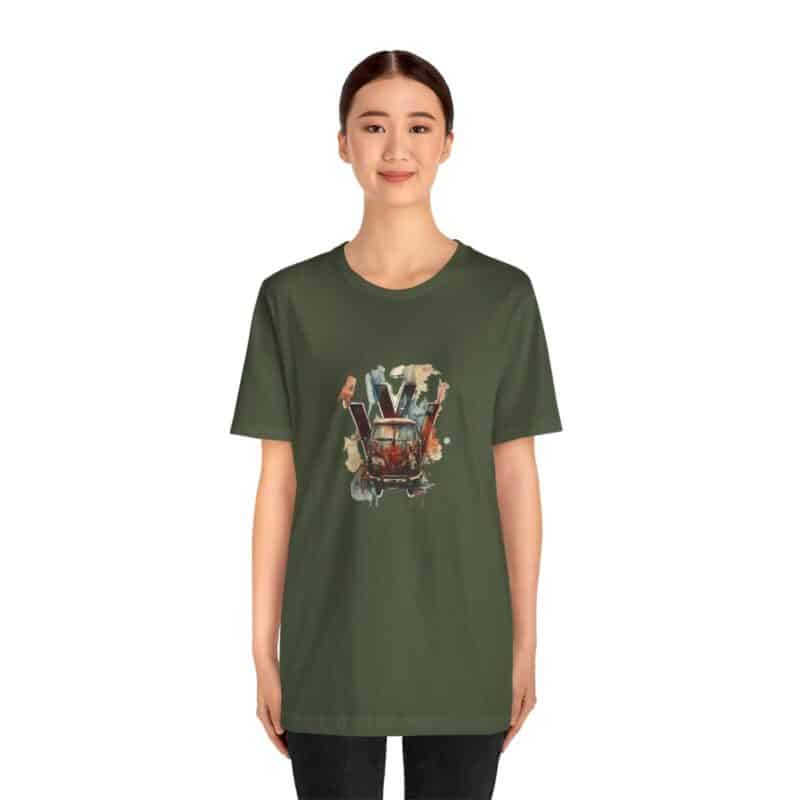 Rusty Vw Camper Soft T-shirt